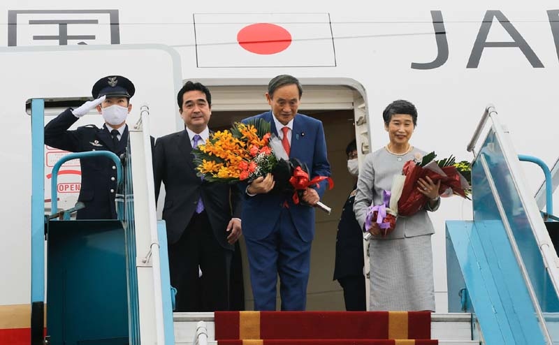 Japanese Prime Minister Suga concludes Vietnam visit